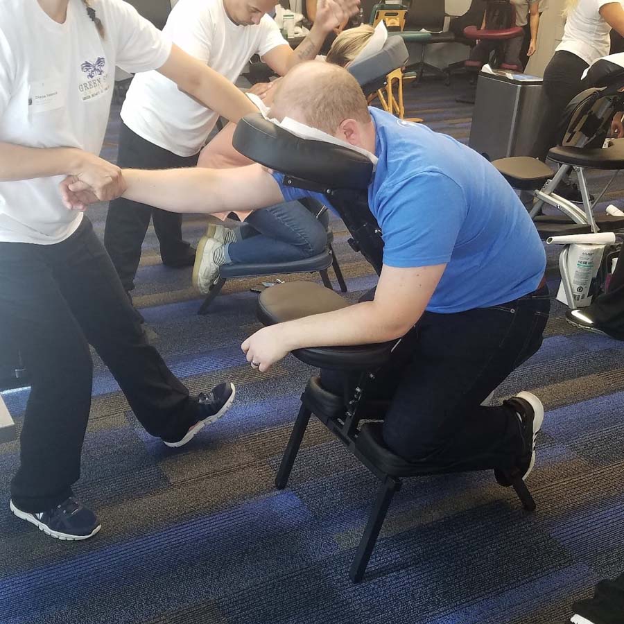 office chair massage